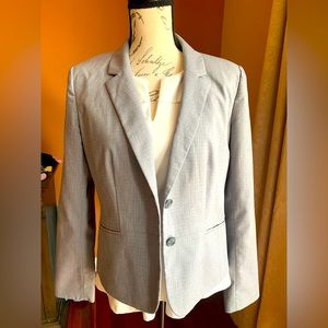 Great condition! Gray blazer size 12